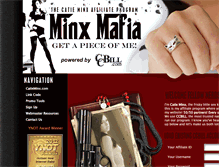 Tablet Screenshot of minxmafia.com